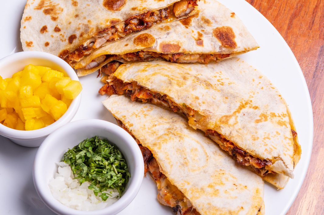 Gringa de pastor – a Mexico City mutation of taco and quesadilla